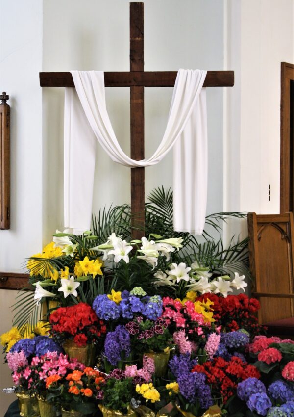 Easter cross image for newsletter Easter cross image for newsletter