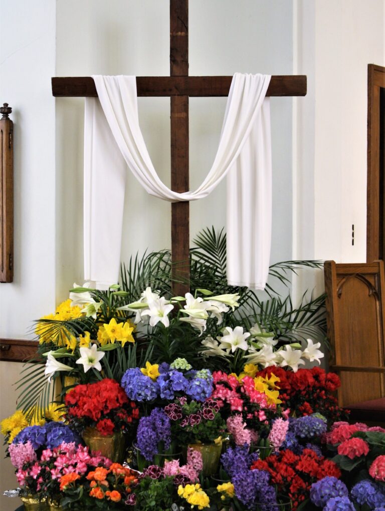 Easter cross image for newsletter Easter cross image for newsletter